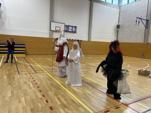 Mikuláš, Anděl a&nbsp;Čert